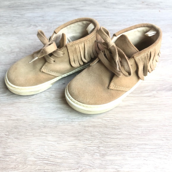 Baby GAP Baby Toddler Girl Size 6 NWT Brown Tan Suede